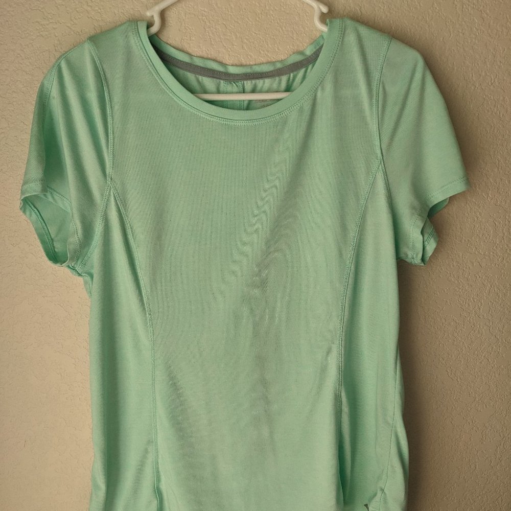 Two athletic shirts size large